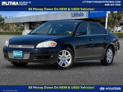 Black 2016 Chevrolet Impala Limited LT