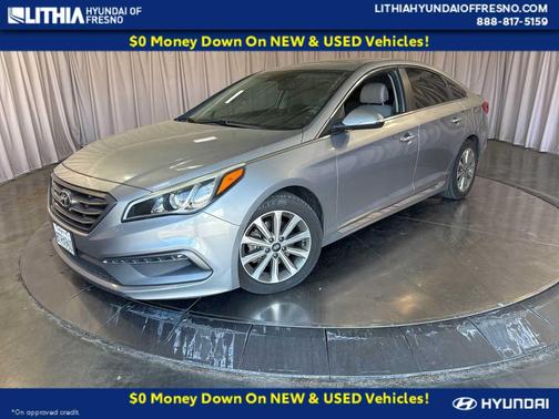 Shale Gray Metallic 2016 Hyundai SONATA Limited