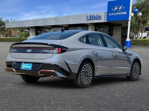 Transmission Blue 2026 Hyundai SONATA Hybrid Limited