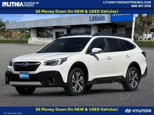 Crystal White Pearl 2022 Subaru Outback Limited
