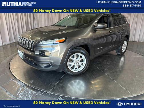 Granite Crystal Metallic Clearcoat 2016 Jeep Cherokee Latitude