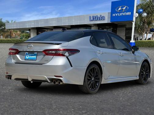 Celestial Silver/Midnight Black Metallic 2021 Toyota Camry XSE