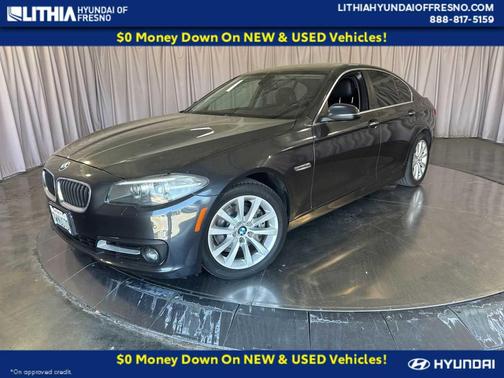 Gray 2016 BMW 535 535i