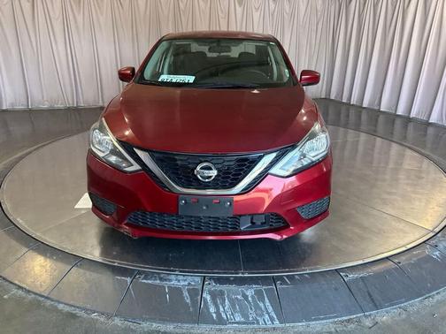 Scarlet Ember 2018 Nissan Sentra SV