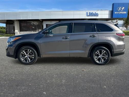 Predawn Gray Mica 2016 Toyota Highlander XLE