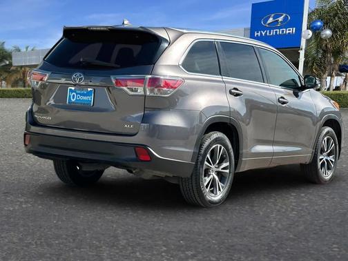 Predawn Gray Mica 2016 Toyota Highlander XLE