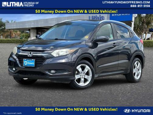 Gray 2016 Honda HR-V EX-L w/Navigation