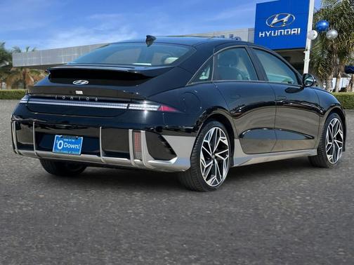 Onyx Black 2025 Hyundai IONIQ 6 SEL