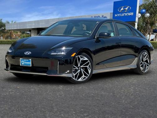 Onyx Black 2025 Hyundai IONIQ 6 SEL