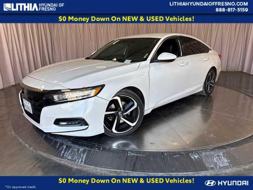 Platinum White Pearl 2020 Honda Accord Sport 1.5T