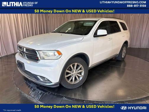 Bright White Clearcoat 2016 Dodge Durango SXT