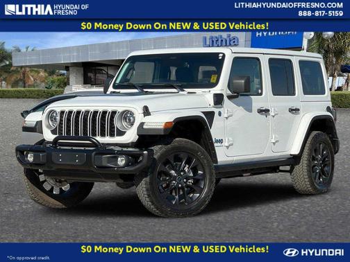 Bright White Clearcoat 2025 Jeep Wrangler 4xe Base