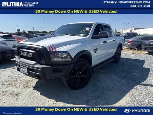 Bright White Clearcoat 2020 RAM 1500 Classic Warlock