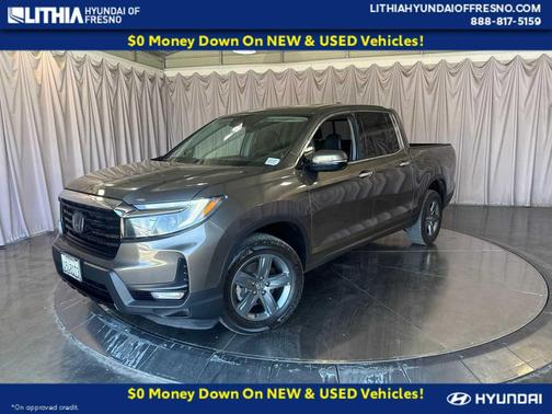 Pacific Pewter Metallic 2022 Honda Ridgeline RTL-E