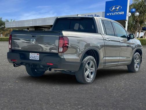 Pacific Pewter Metallic 2022 Honda Ridgeline RTL-E