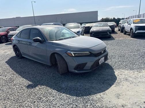 Sonic Gray Pearl 2022 Honda Civic Sport