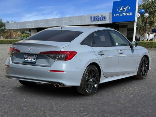 Sonic Gray Pearl 2022 Honda Civic Sport