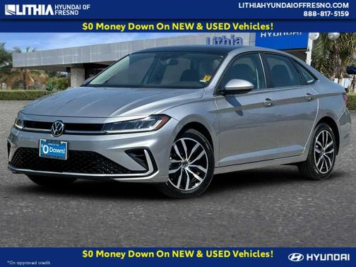 Gray 2025 Volkswagen Jetta 1.4T SE