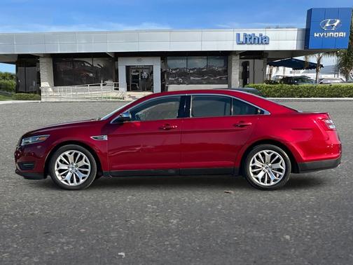 RUBY RED TINTED CLEARCOAT 2018 Ford Taurus Limited