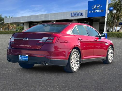 RUBY RED TINTED CLEARCOAT 2018 Ford Taurus Limited