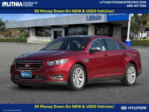 RUBY RED TINTED CLEARCOAT 2018 Ford Taurus Limited