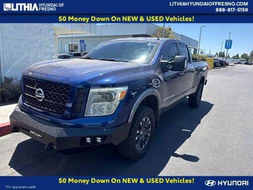 Deep Blue Pearl 2016 Nissan Titan XD PRO-4X