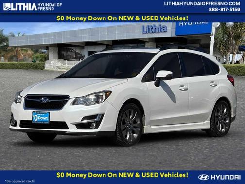 Crystal White Pearl 2015 Subaru Impreza 2.0i Sport Limited