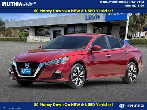 Scarlet Ember Tintcoat 2022 Nissan Altima 2.5 SV