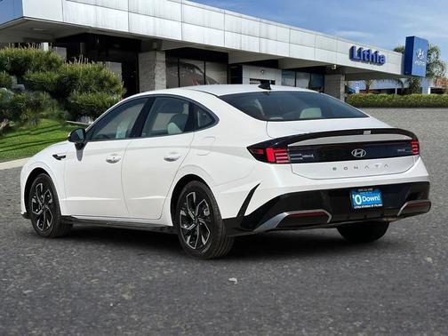 Serenity White 2024 Hyundai SONATA SEL