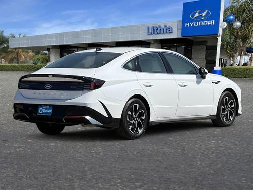 Serenity White 2024 Hyundai SONATA SEL