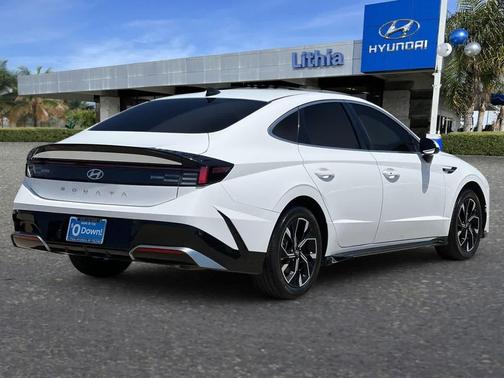 Serenity White 2024 Hyundai SONATA SEL
