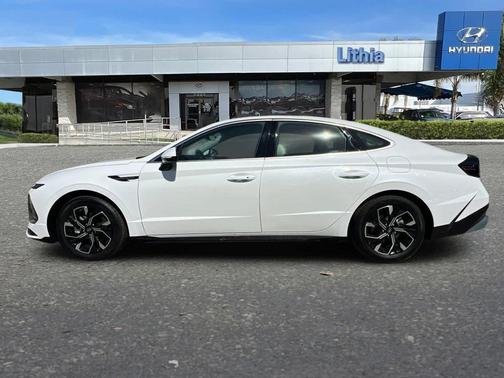 Serenity White 2024 Hyundai SONATA SEL