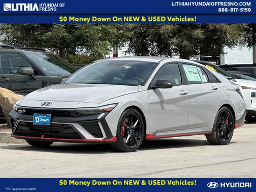 Cyber Gray 2026 Hyundai ELANTRA N Base