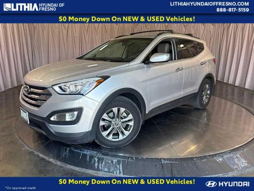 Moonstone Silver 2013 Hyundai SANTA FE Sport