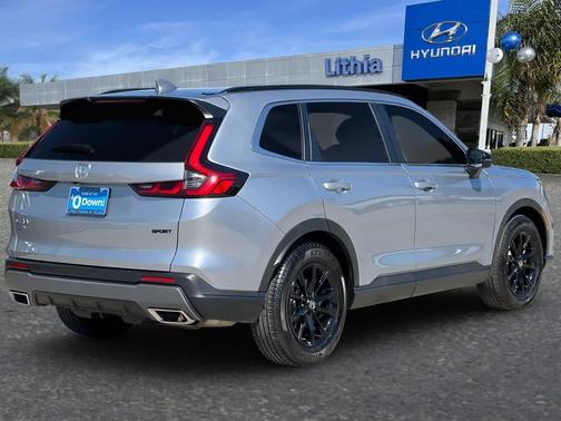 Lunar Silver Metallic 2024 Honda CR-V Hybrid Sport FWD