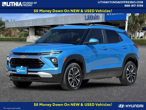 Marina Blue Metallic 2025 Chevrolet Trailblazer LT