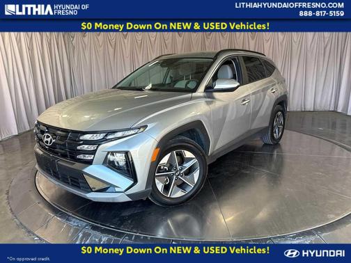 Shimmering Silver 2025 Hyundai TUCSON SEL
