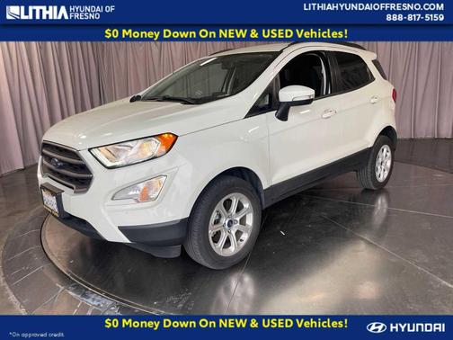 DIAMOND WHITE 2022 Ford EcoSport SE