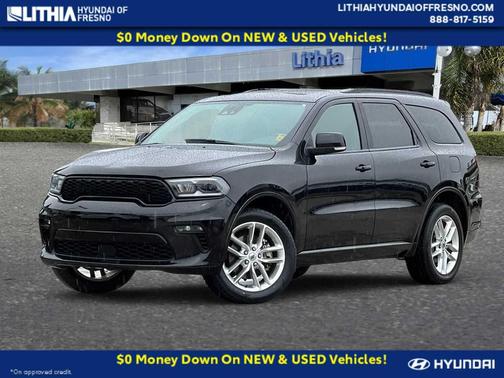 DB Black Clearcoat 2024 Dodge Durango GT Plus