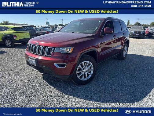 Velvet Red Pearlcoat 2021 Jeep Grand Cherokee Laredo