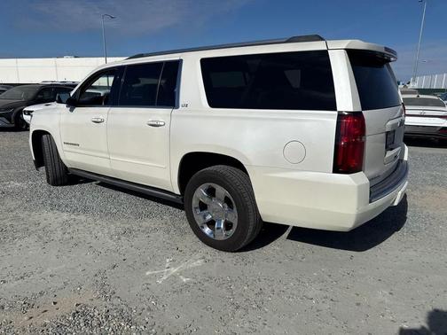 White Diamond Tricoat 2015 Chevrolet Suburban 1500 LTZ