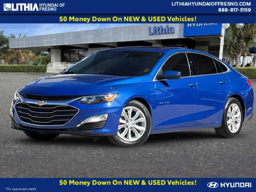 Riverside Blue Metallic 2023 Chevrolet Malibu LT