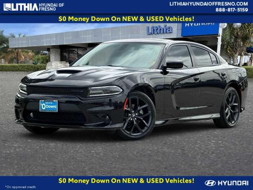 Pitch Black Clearcoat 2021 Dodge Charger GT
