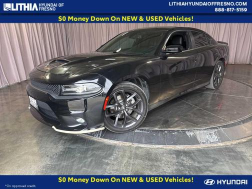 Pitch Black Clearcoat 2021 Dodge Charger GT