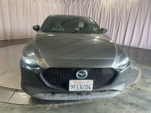 Machine Gray Metallic 2023 Mazda Mazda3 FWD w/Preferred Package
