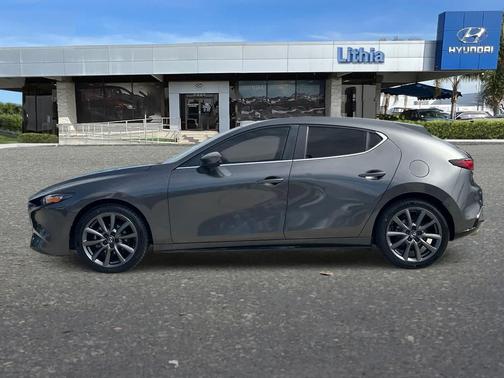 Machine Gray Metallic 2023 Mazda Mazda3 FWD w/Preferred Package