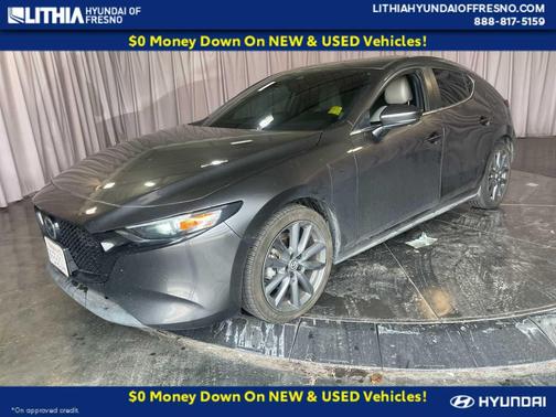 Machine Gray Metallic 2023 Mazda Mazda3 FWD w/Preferred Package