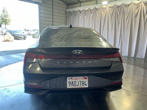 Portofino Gray 2022 Hyundai ELANTRA SEL