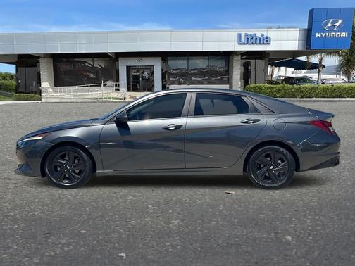 Portofino Gray 2022 Hyundai ELANTRA SEL