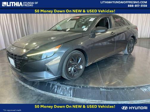 Portofino Gray 2022 Hyundai ELANTRA SEL